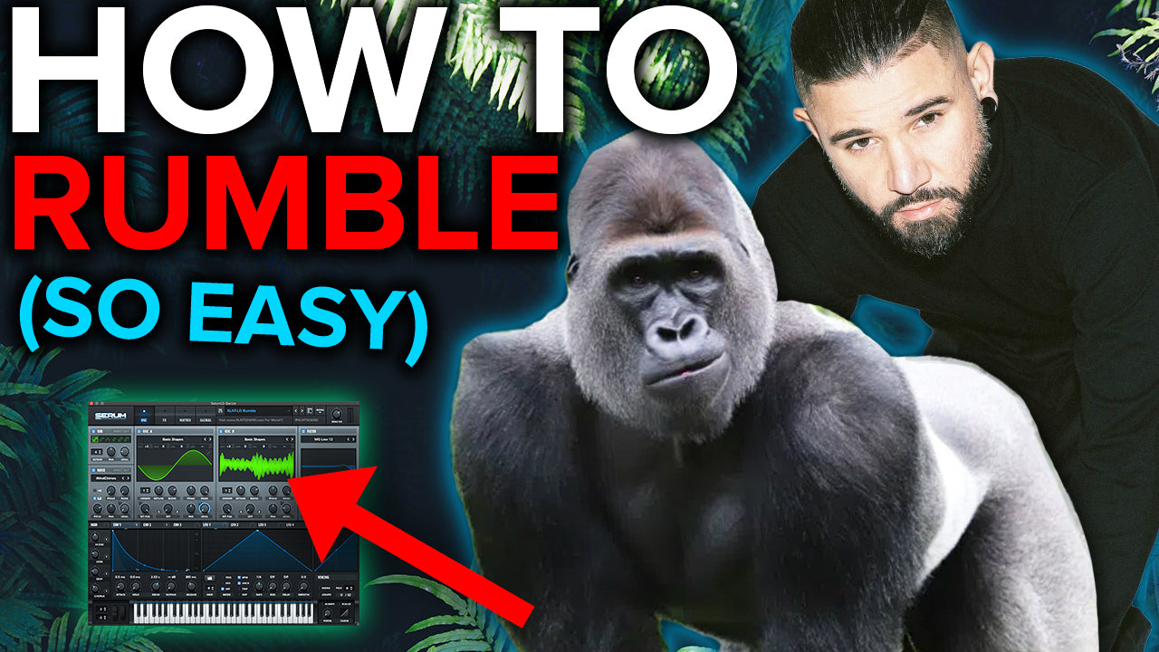 Skrillex, Fred again.. & Flowdan - "Rumble" Serum Preset & Rack